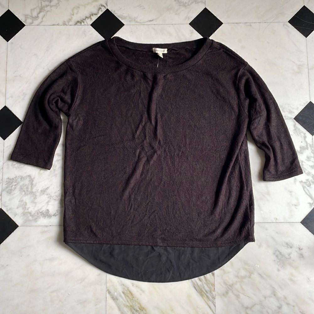 Urban Outfitters Silence + Noise Black Top NWT
